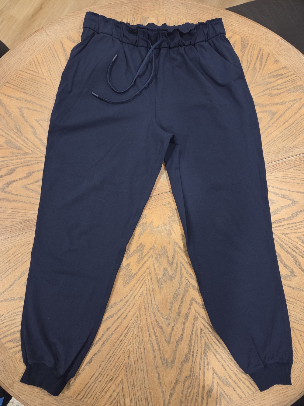 Lululemon Keep Moving Joggers True Navy Blue Size 12 High Rise Luxtreme